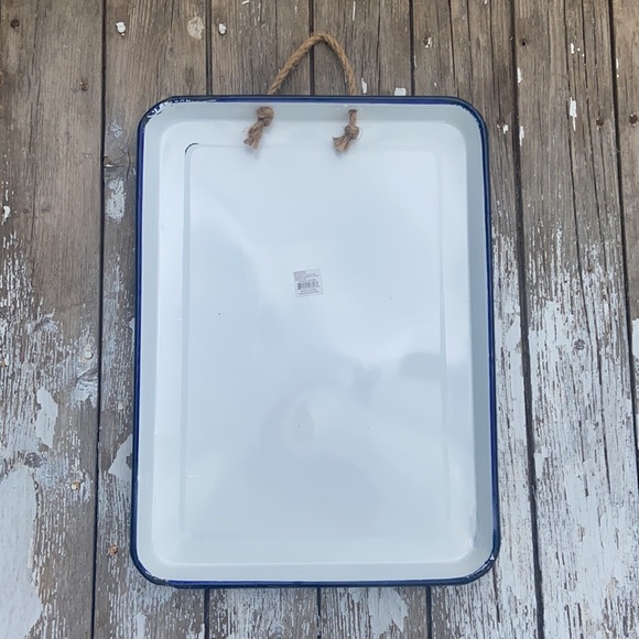 Metal Wall Decoration | “Farmers Market” | White - Picture 2 of 2